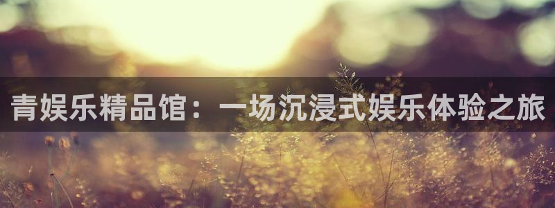 耀世娱乐体育代理：青娱乐精品馆：一场沉浸式娱乐体验之旅